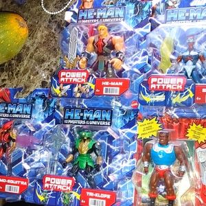 5 New He-Man figures